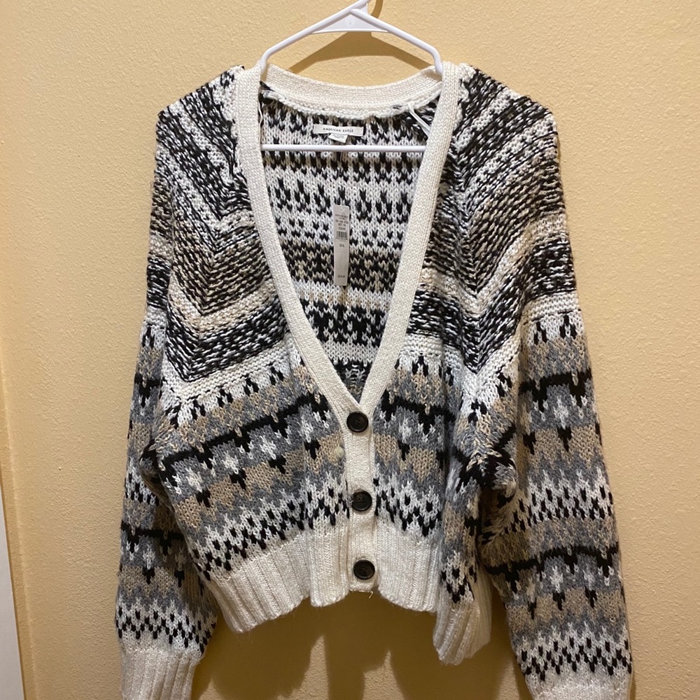 Nwt American eagle cardigan sweater size xl